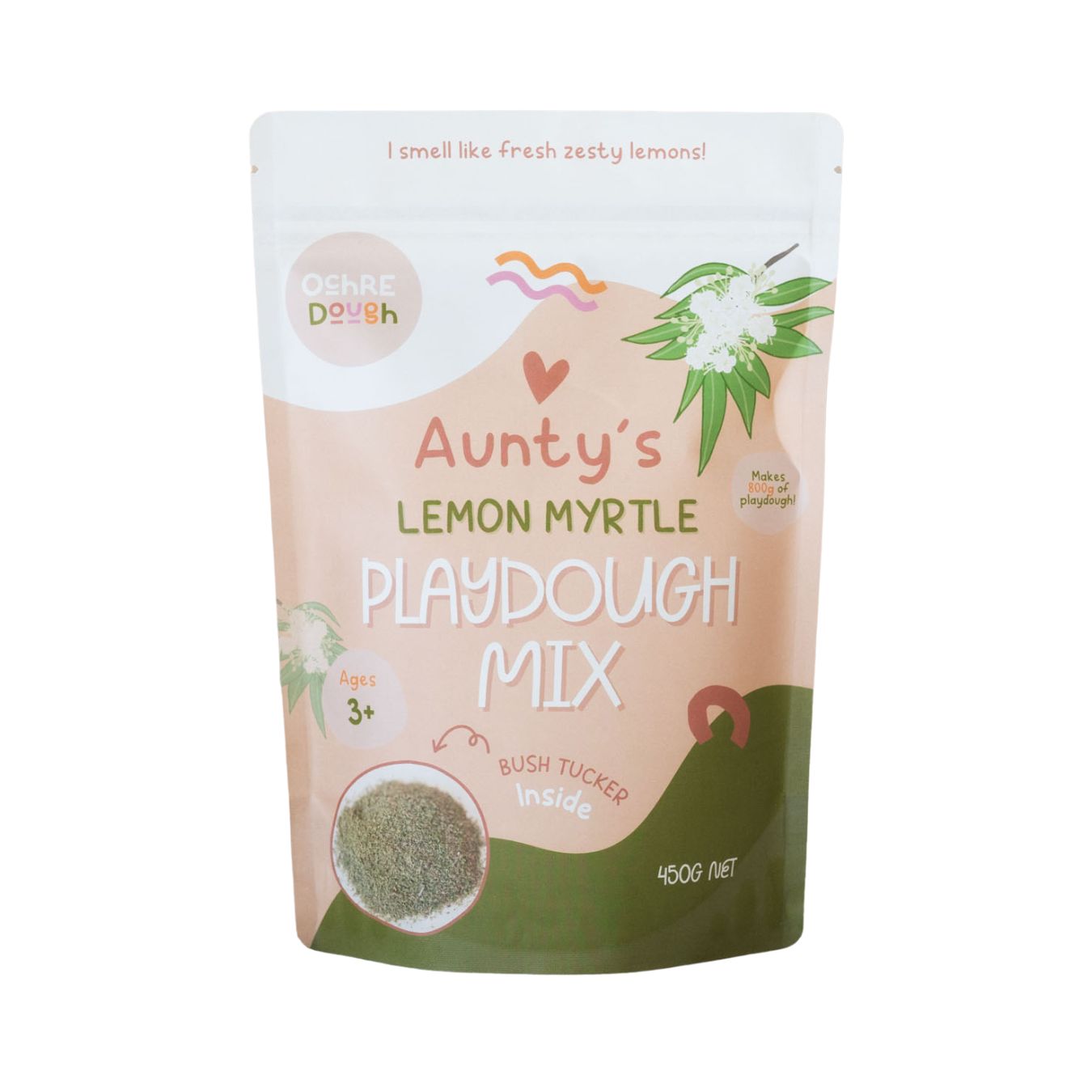 Lemon Myrtle Playdough Mix