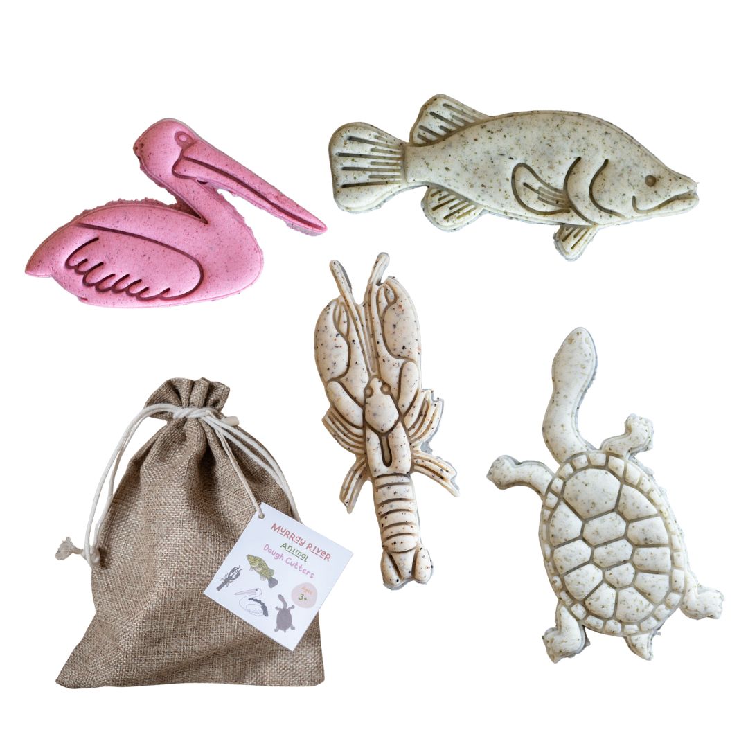 Murray River Animal Dough Cutters (4-pack)