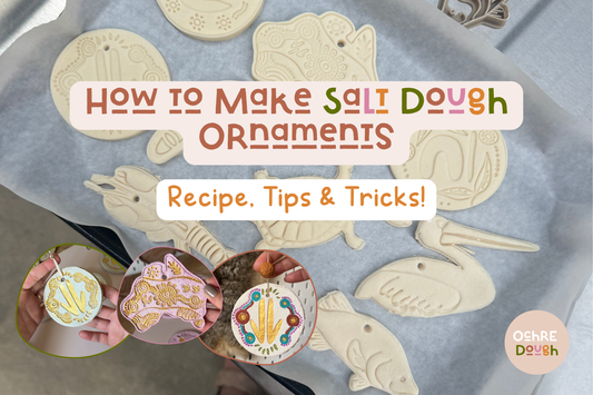 How to Make Salt Dough Ornaments - Recipe, Tips & Tricks! (With Video)