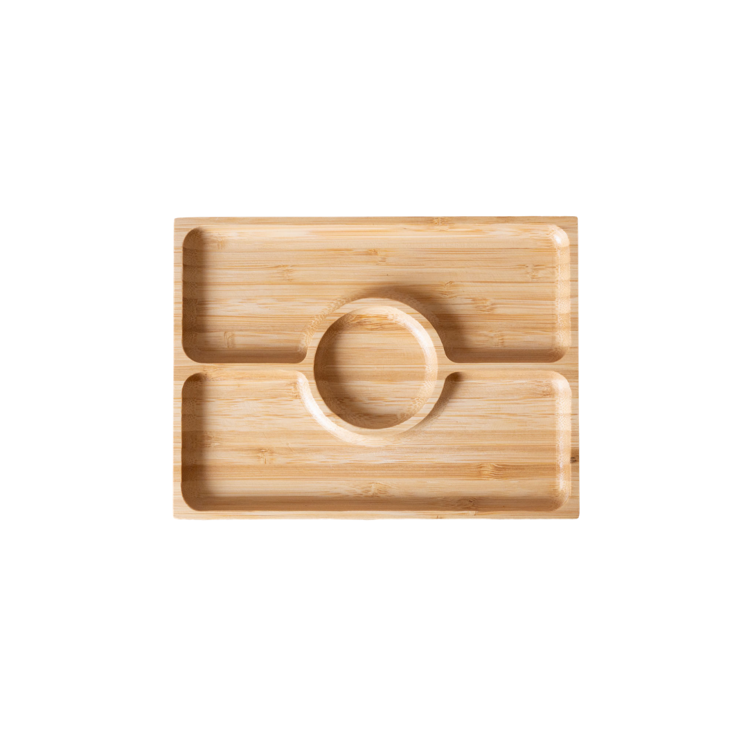 Aboriginal Flag Bamboo Sensory Tray