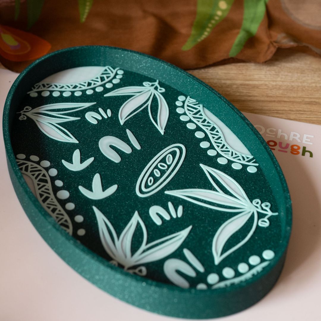 Emu Egg Sensory Tray