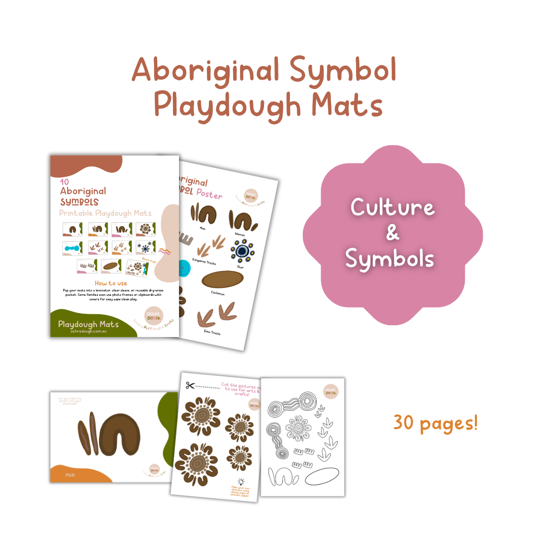 Aboriginal Sensory Playdough Bundle