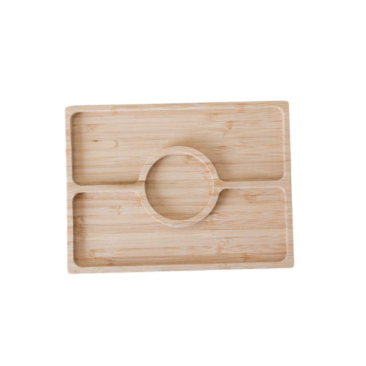 Aboriginal Flag Bamboo Sensory Tray