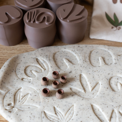 Aboriginal Symbol Playdough Stamps [SECONDS]