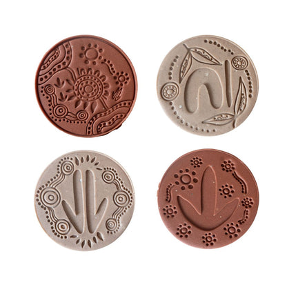 Kangaroo Track + Emu in The Sky Cutter & Stamp (2-pack) [SECONDS]