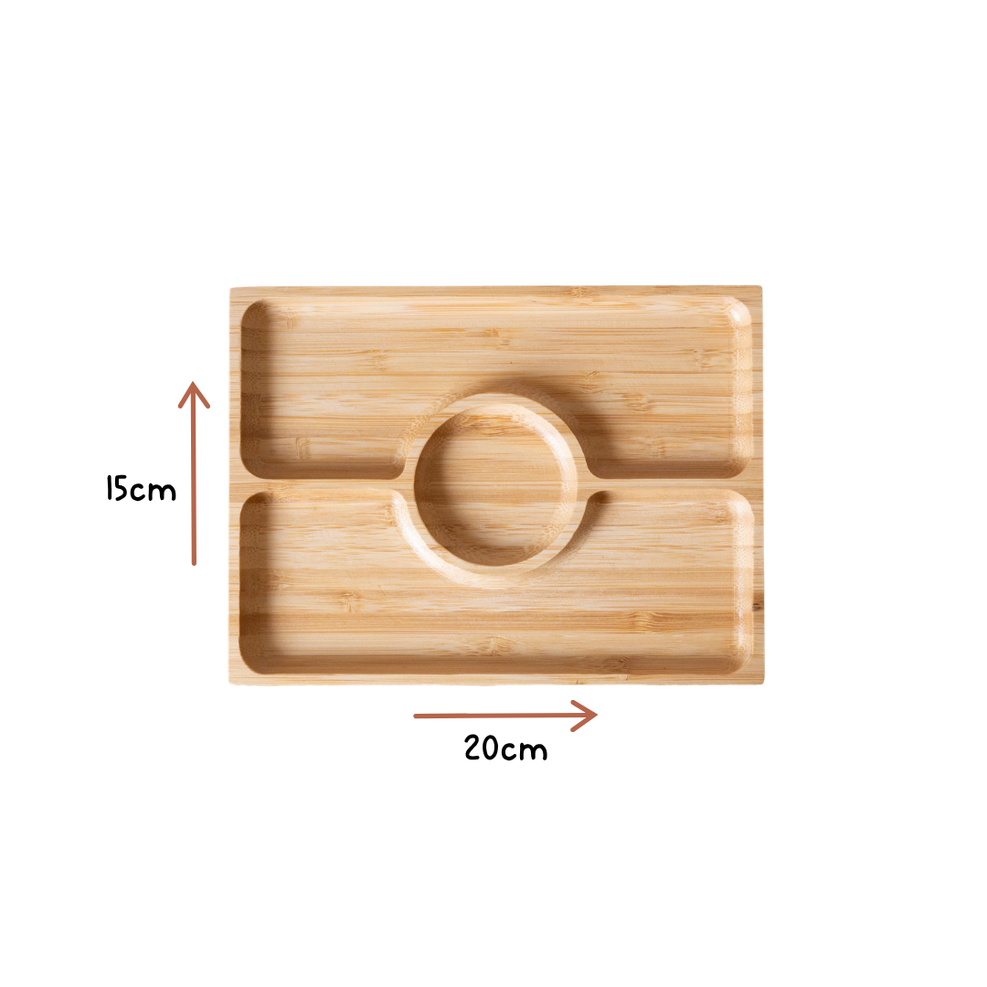 Aboriginal Flag Bamboo Sensory Tray