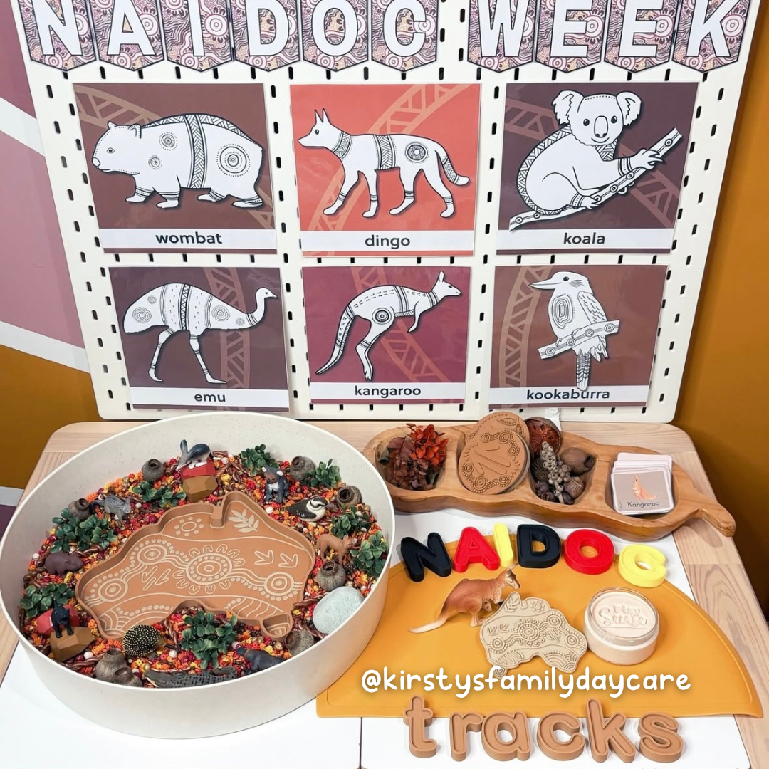 Aboriginal Australia Sensory Tray [SECONDS]