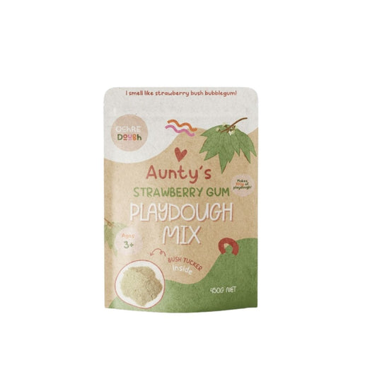Strawberry Gum Playdough Mix