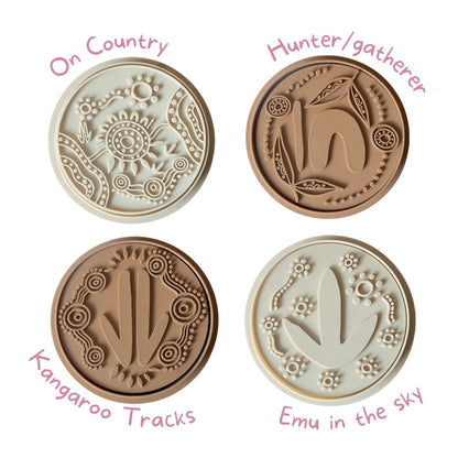 Aboriginal Circle Cutters & Stamps (4-pack) [SECONDS]
