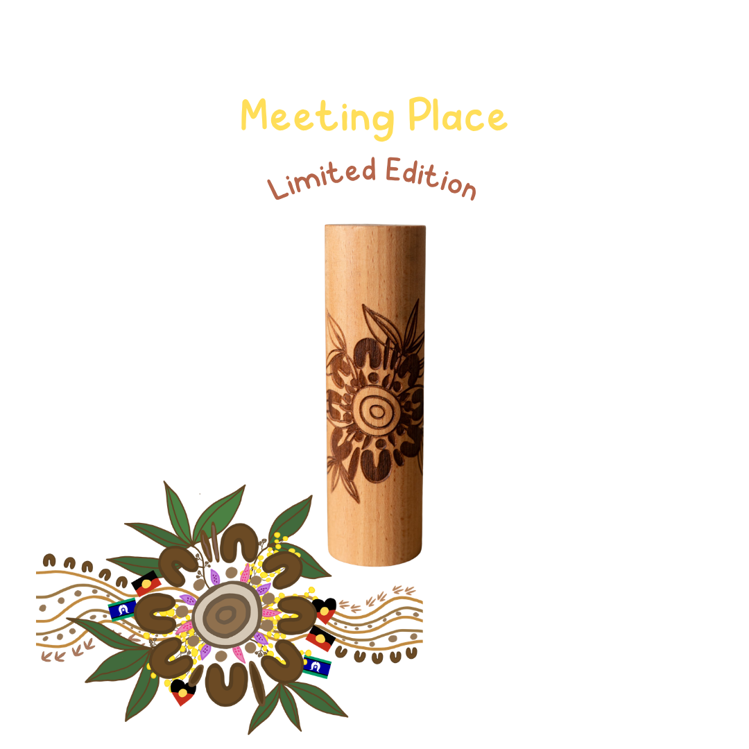Meeting Place Wooden Playdough Roller