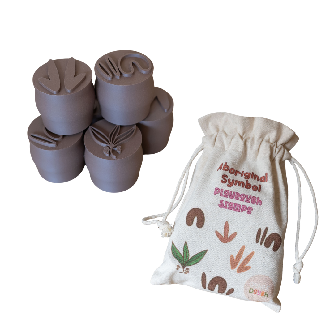 Aboriginal Symbol Playdough Stamps
