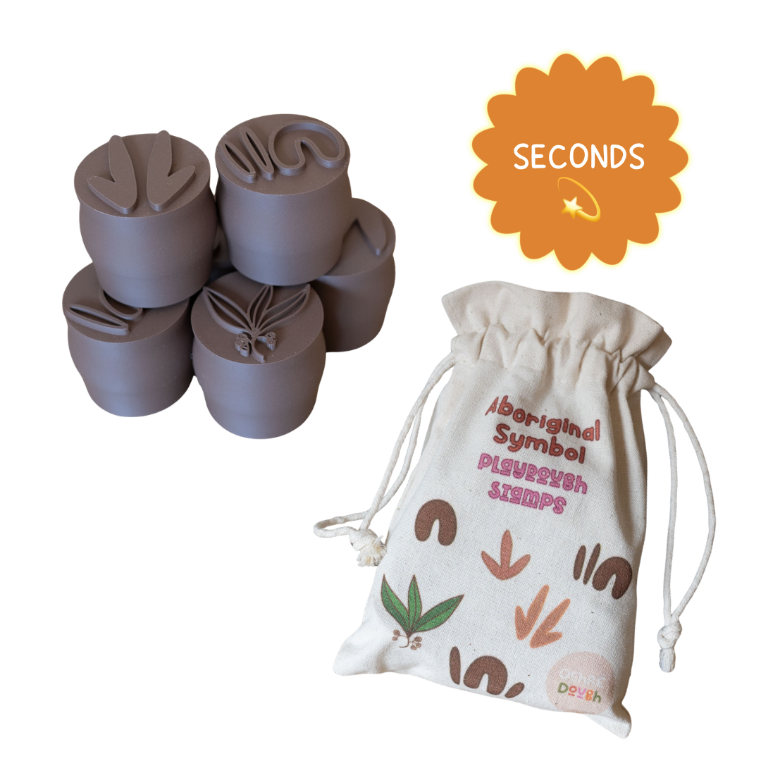 Aboriginal Symbol Playdough Stamps [SECONDS]