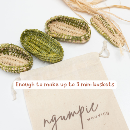 Mini Coolamon Basket Weaving Kit