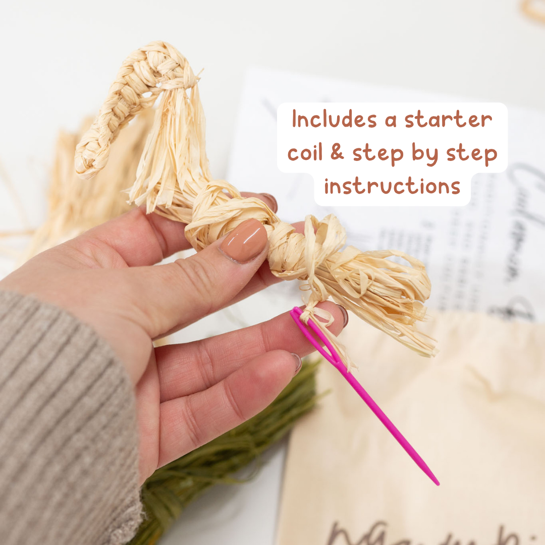Mini Coolamon Basket Weaving Kit