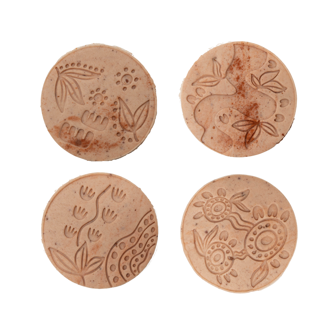 Aboriginal Design Circle Cutters & Stamps (4-pack) Pack #2