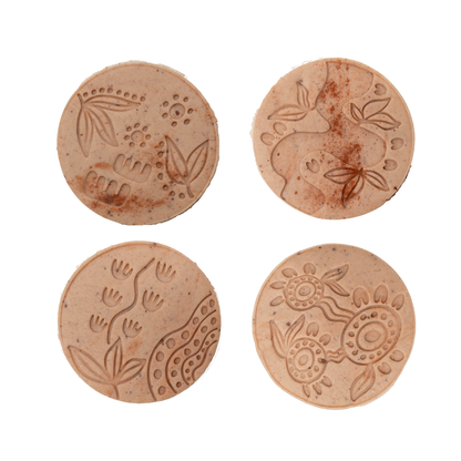 Aboriginal Design Circle Cutters & Stamps (4-pack) Pack #2