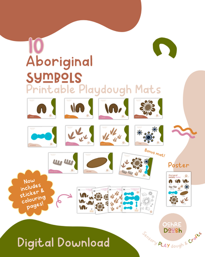 Aboriginal Sensory Playdough Bundle