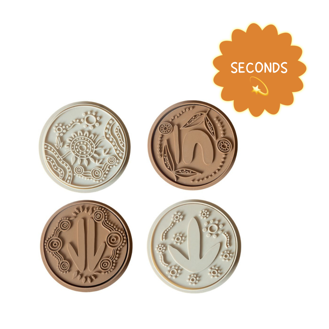 Aboriginal Circle Cutters & Stamps (4-pack) [SECONDS]