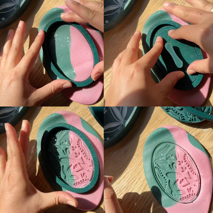 Emu Egg Dough Cutter & Stamp