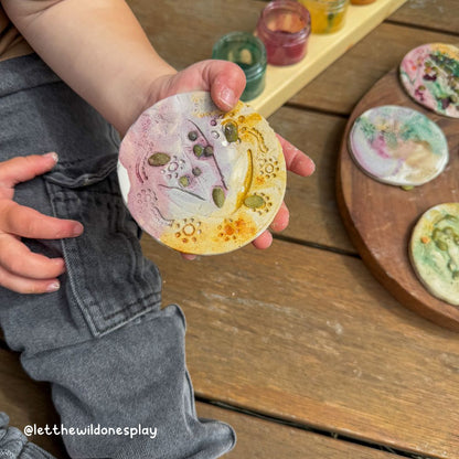 Aboriginal Design Circle Cutter & Stamps (4-pack)